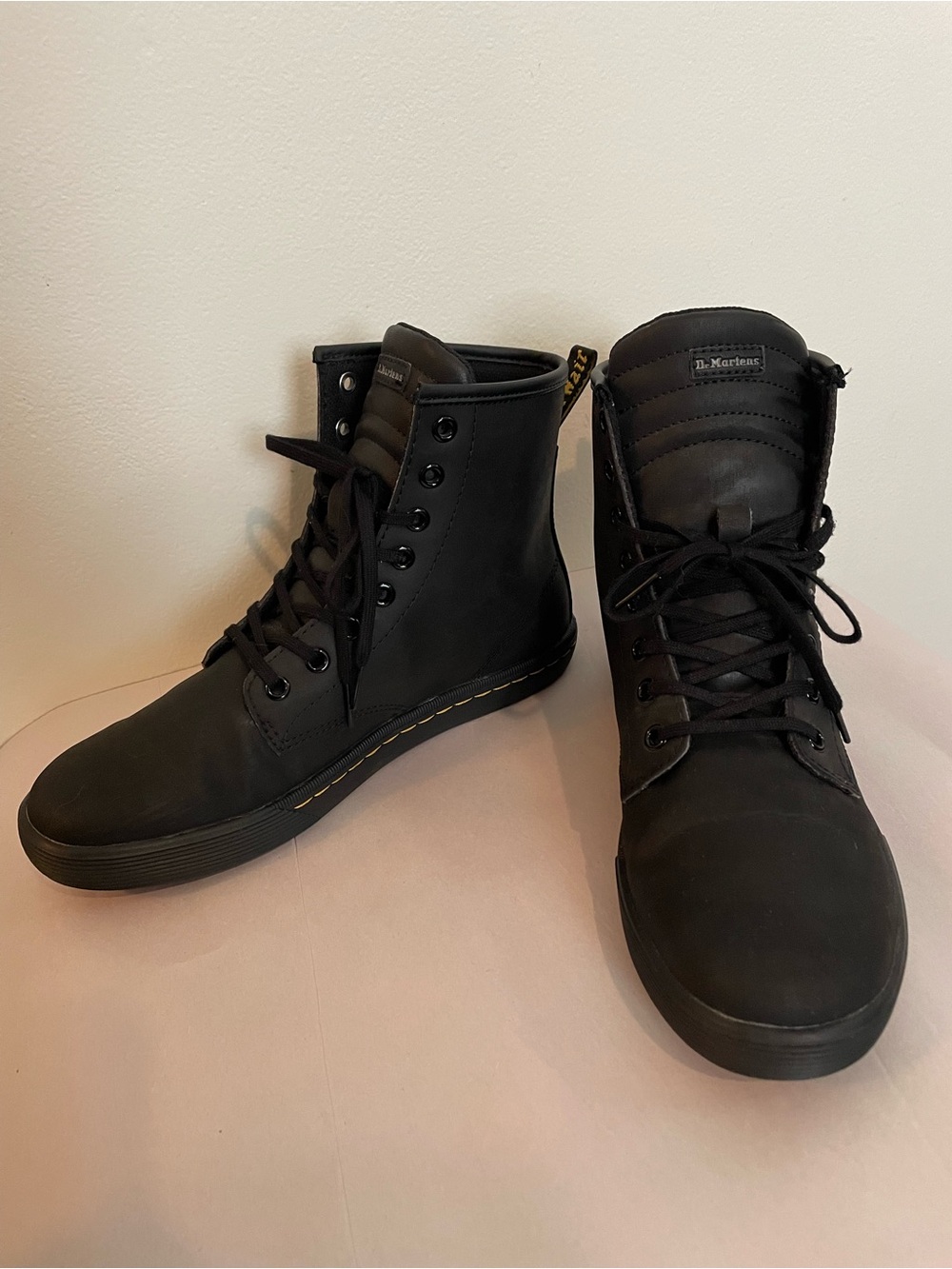 Dr. Martens Black Sheridan Lace-Up Boots
